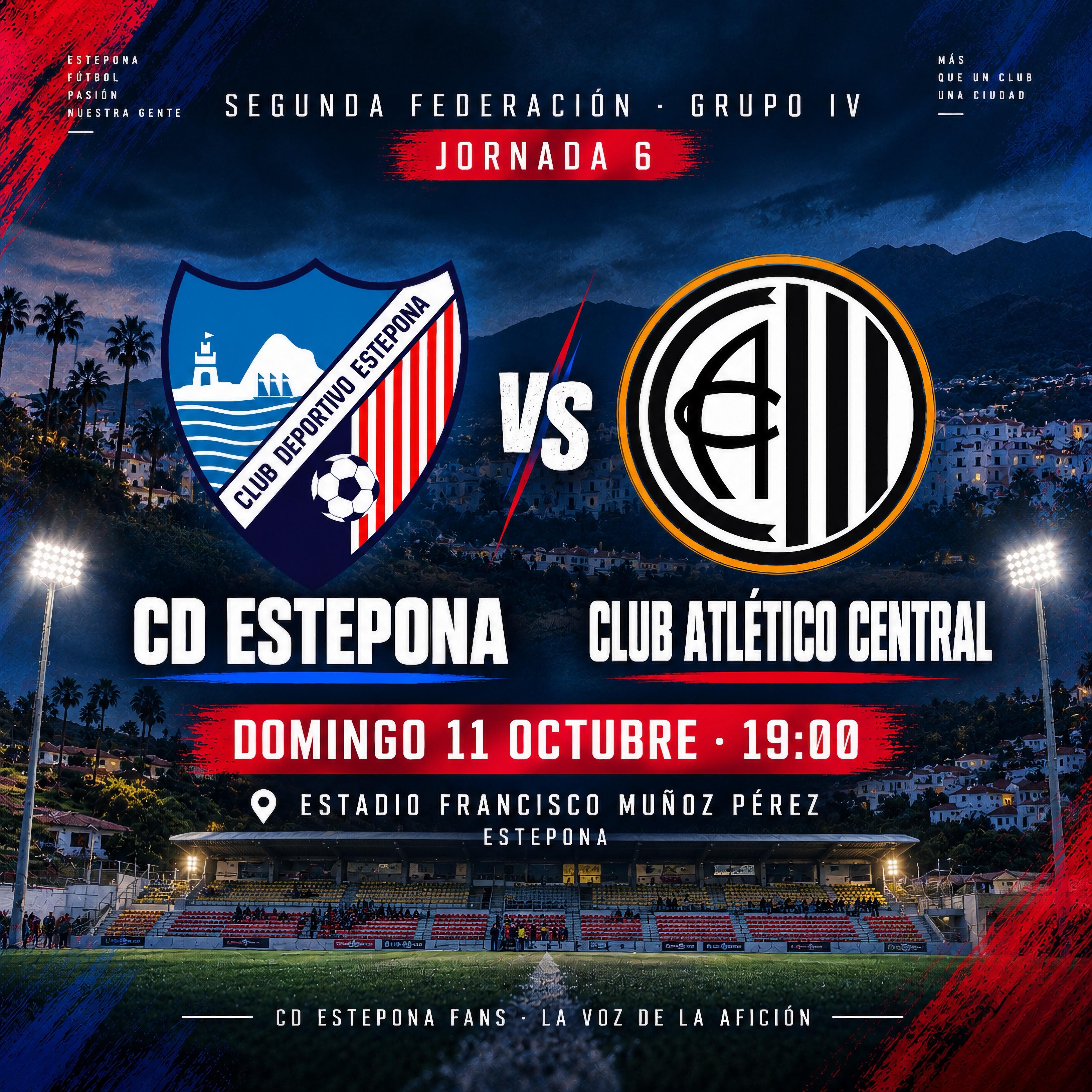 El Estepona quiere dar continuidad a su despertar ante un Atlético Central que necesita responder