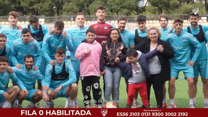 Imagen de la noticia: CD Estepona is organizing a charity "row 0" to help two local children