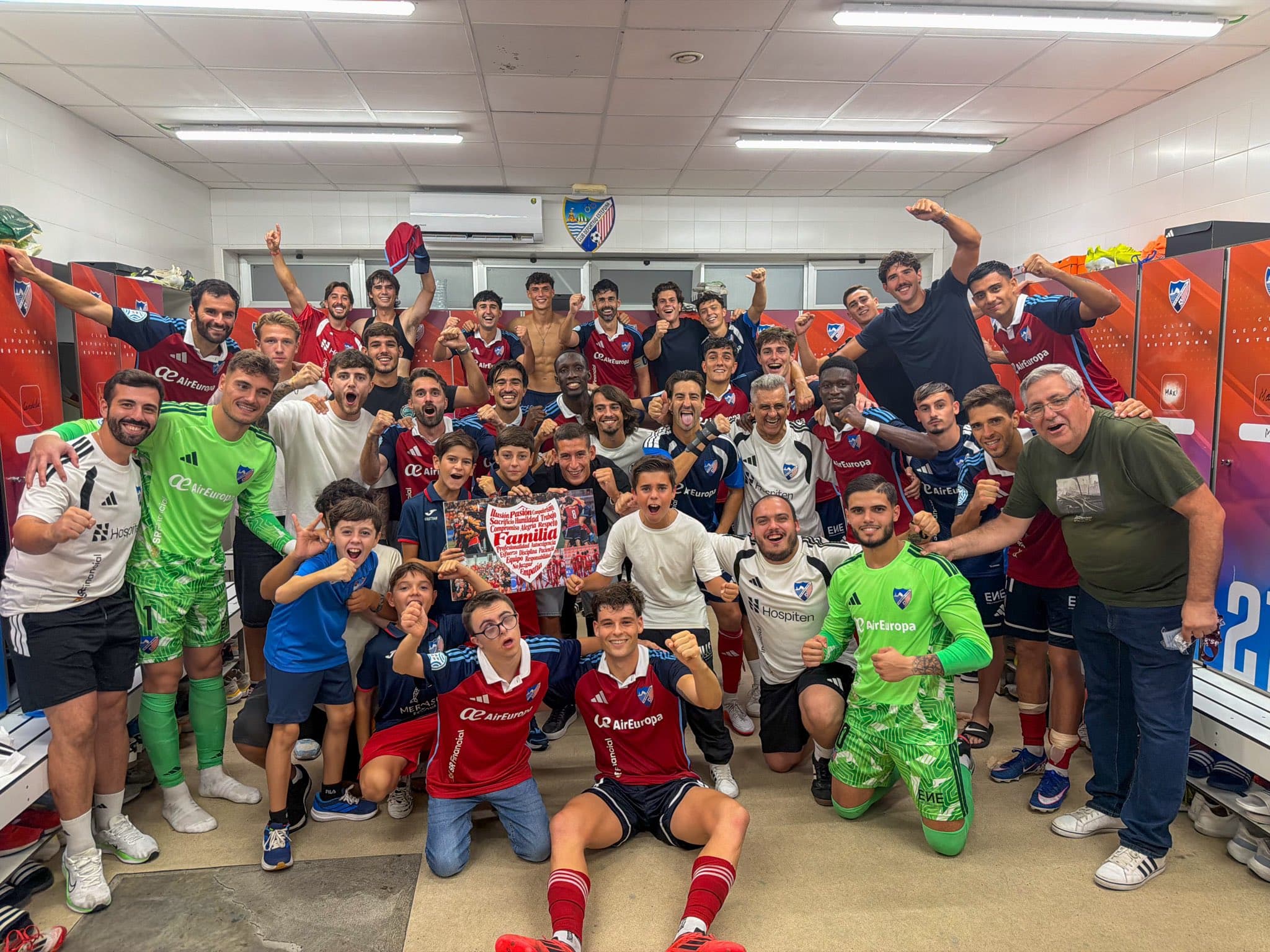 Celebración del triunfo