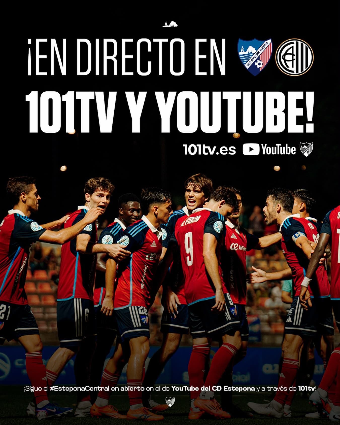 Imagen de la noticia: CD Estepona - Club Atlético Central en directo y gratis: dónde ver el partido de la Jornada 6