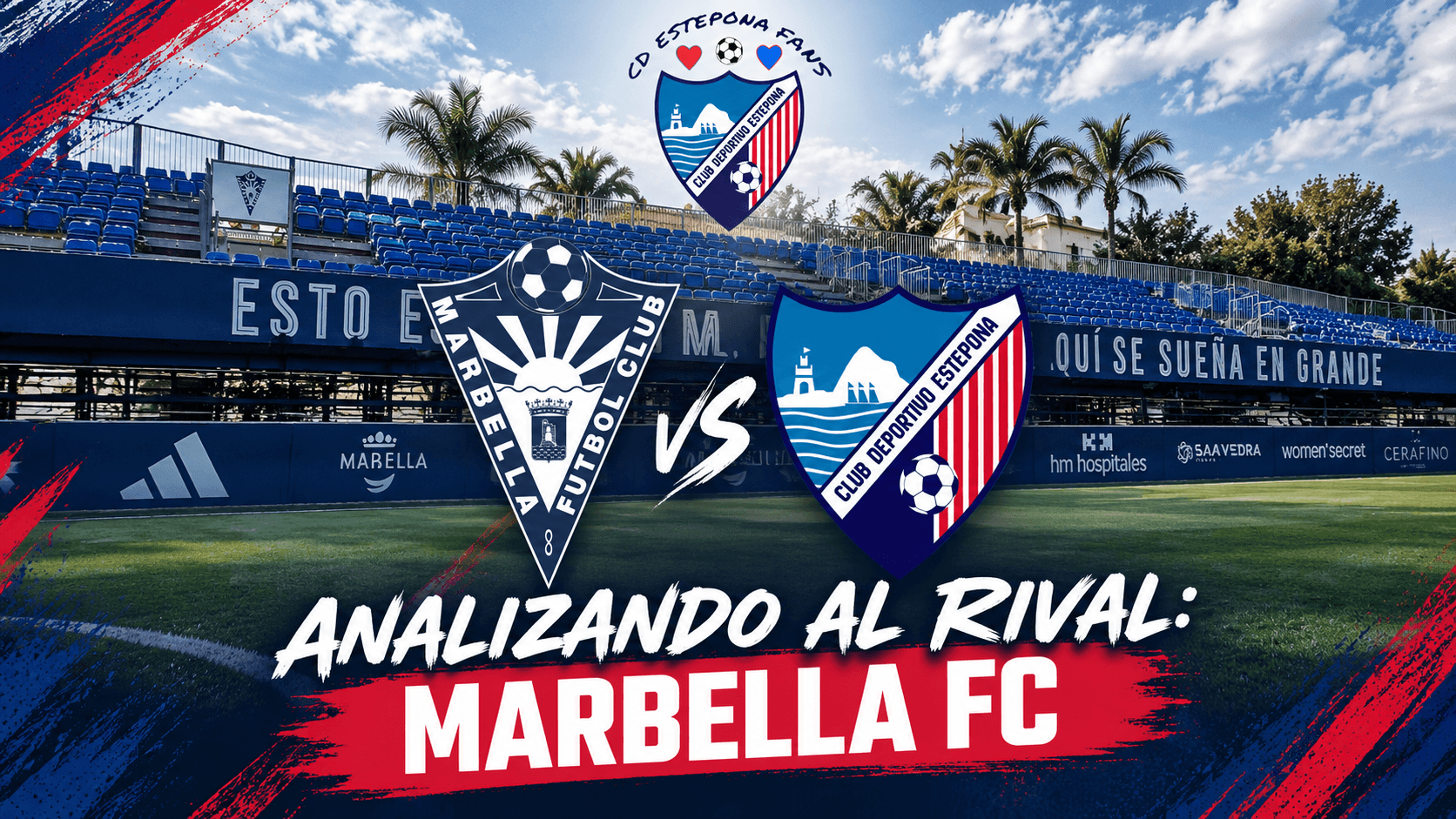 Marbella FC y CD Estepona, rivales en el derbi de la séptima jornada de Segunda Federación.