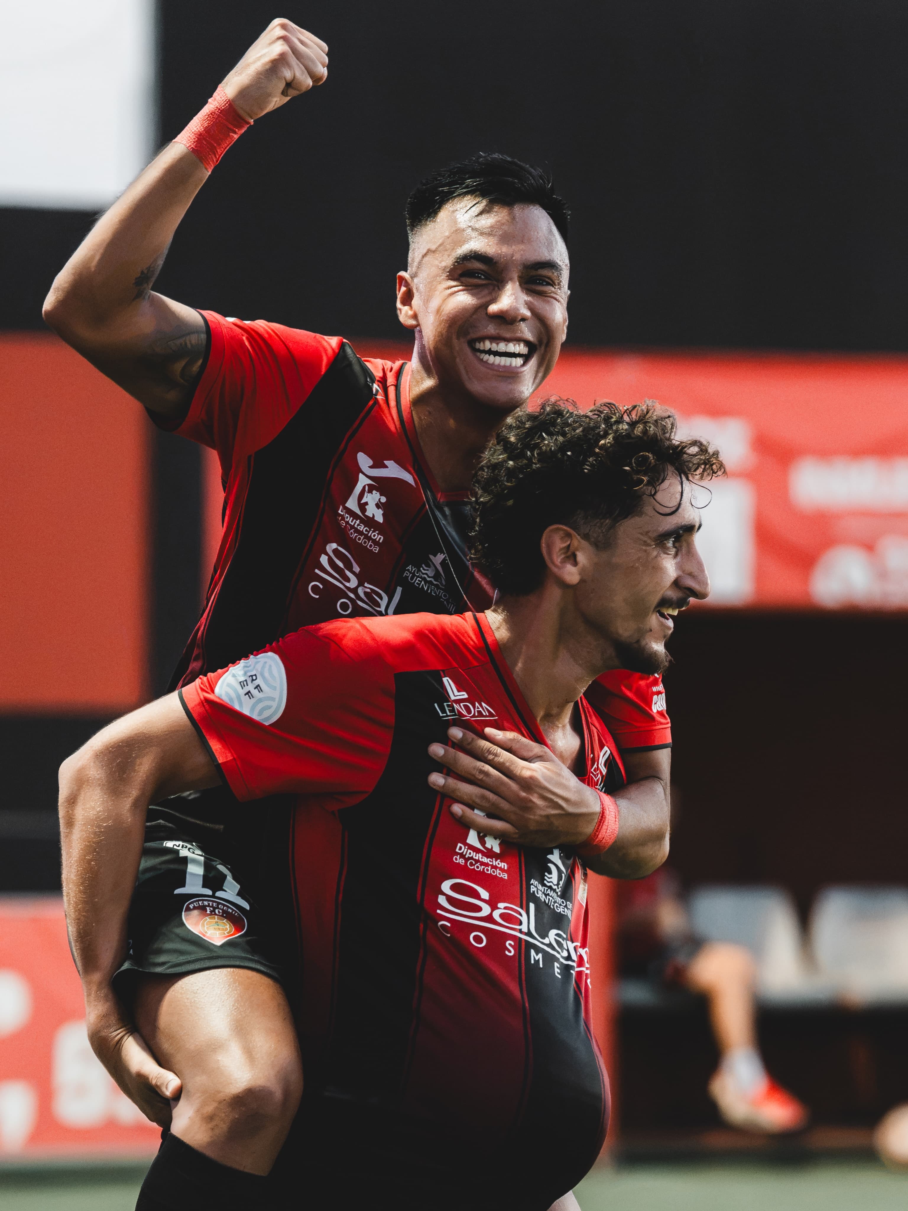 Jugadores del Salerm Puente Genil durante la temporada 2026/27
