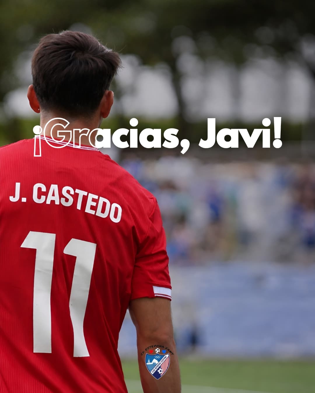 Imagen de la noticia: Javi Castedo bids farewell to CD Estepona and points to his return to Águilas FC