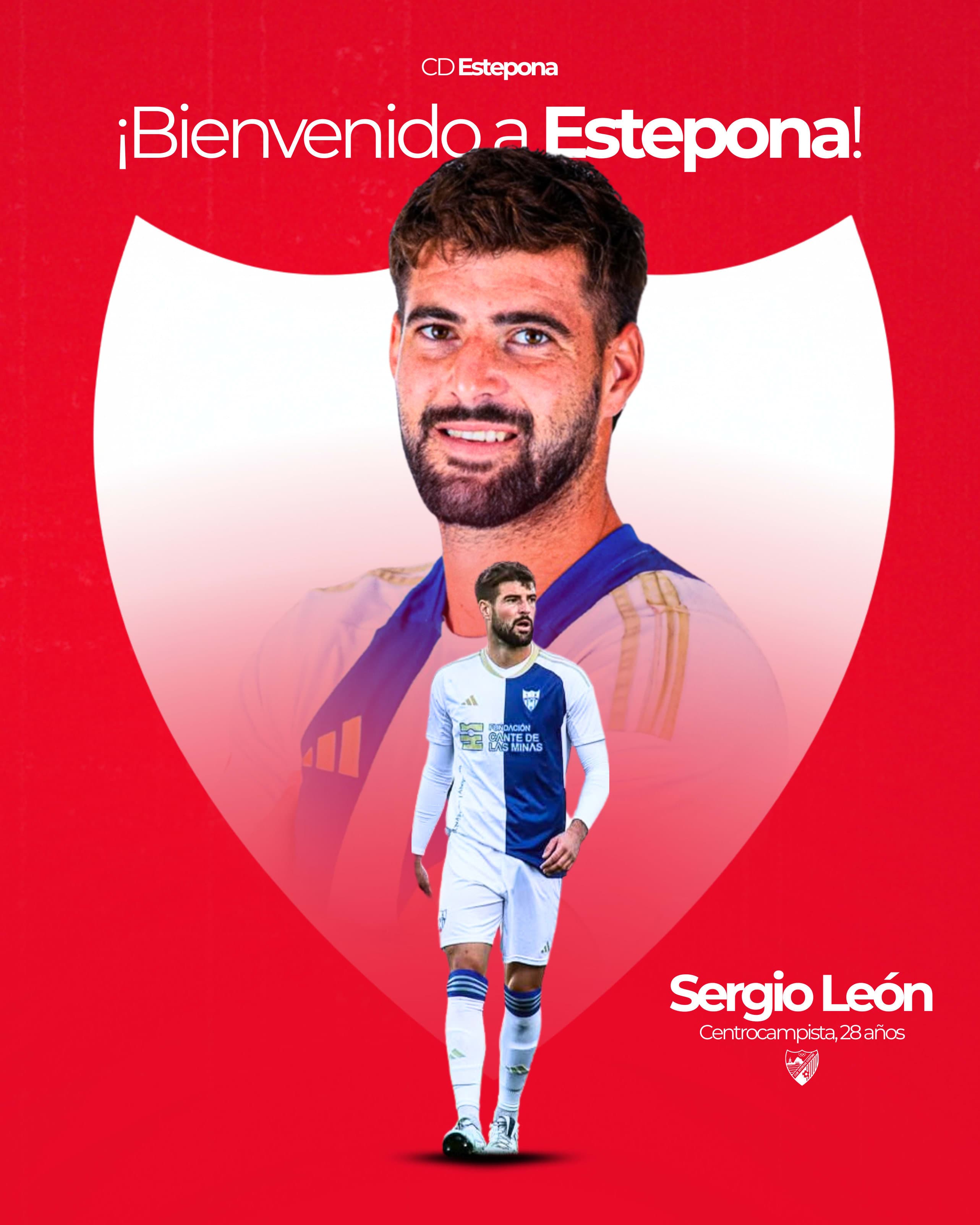 Imagen de la noticia: Oficial | Sergio León, nuevo fichaje del CD Estepona para reforzar el centro del campo