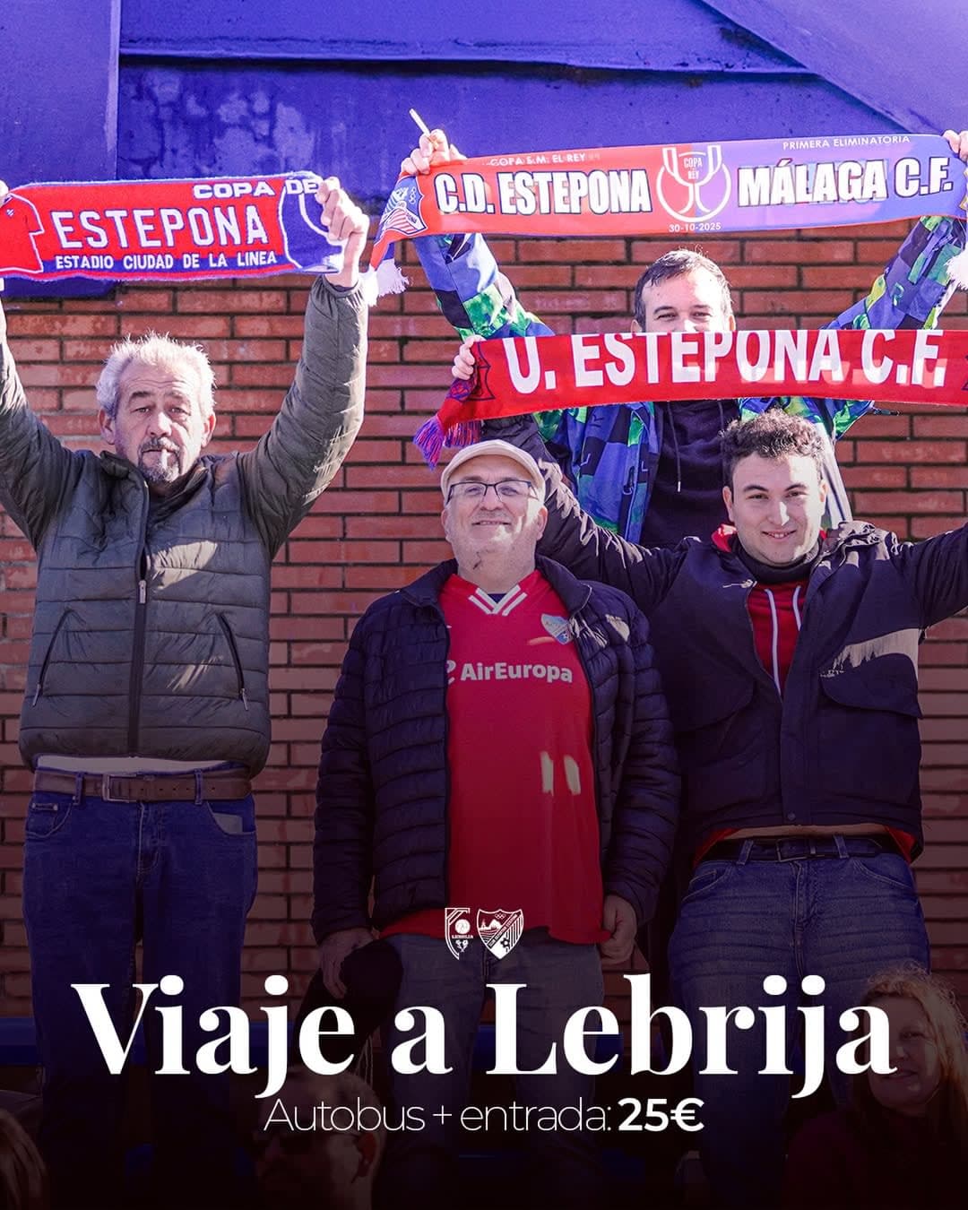 Imagen de la noticia: Autobús a Lebrija: el CD Estepona organiza viaje para el partido ante el Antoniano